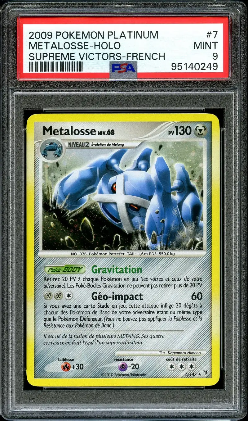 PSA 9 Métalosse Holo