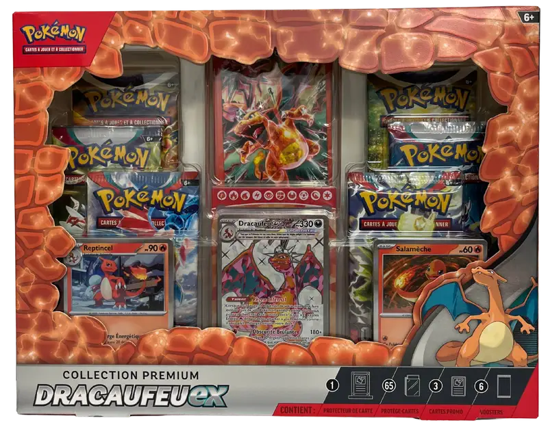 Coffret Collection Premium Dracaufeu Ex