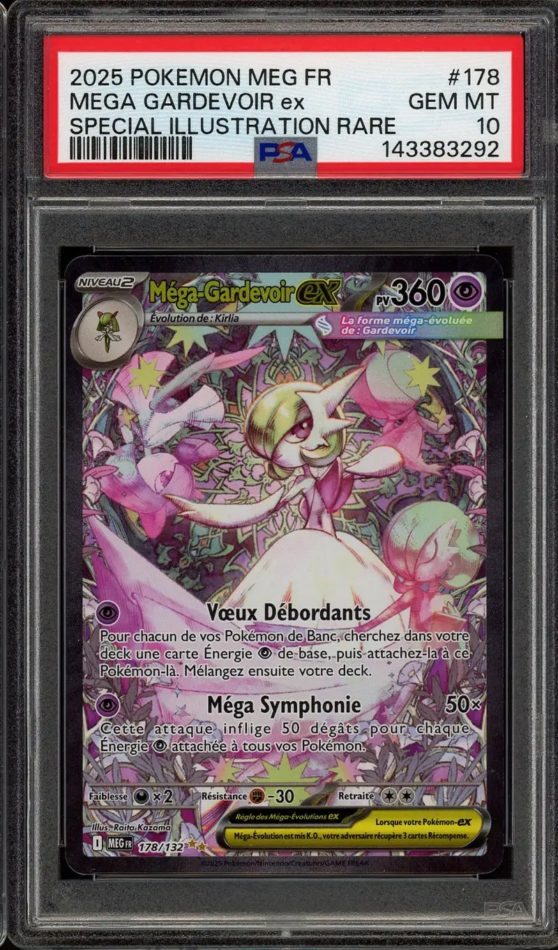 PSA 10 Méga-Gardevoir Ex