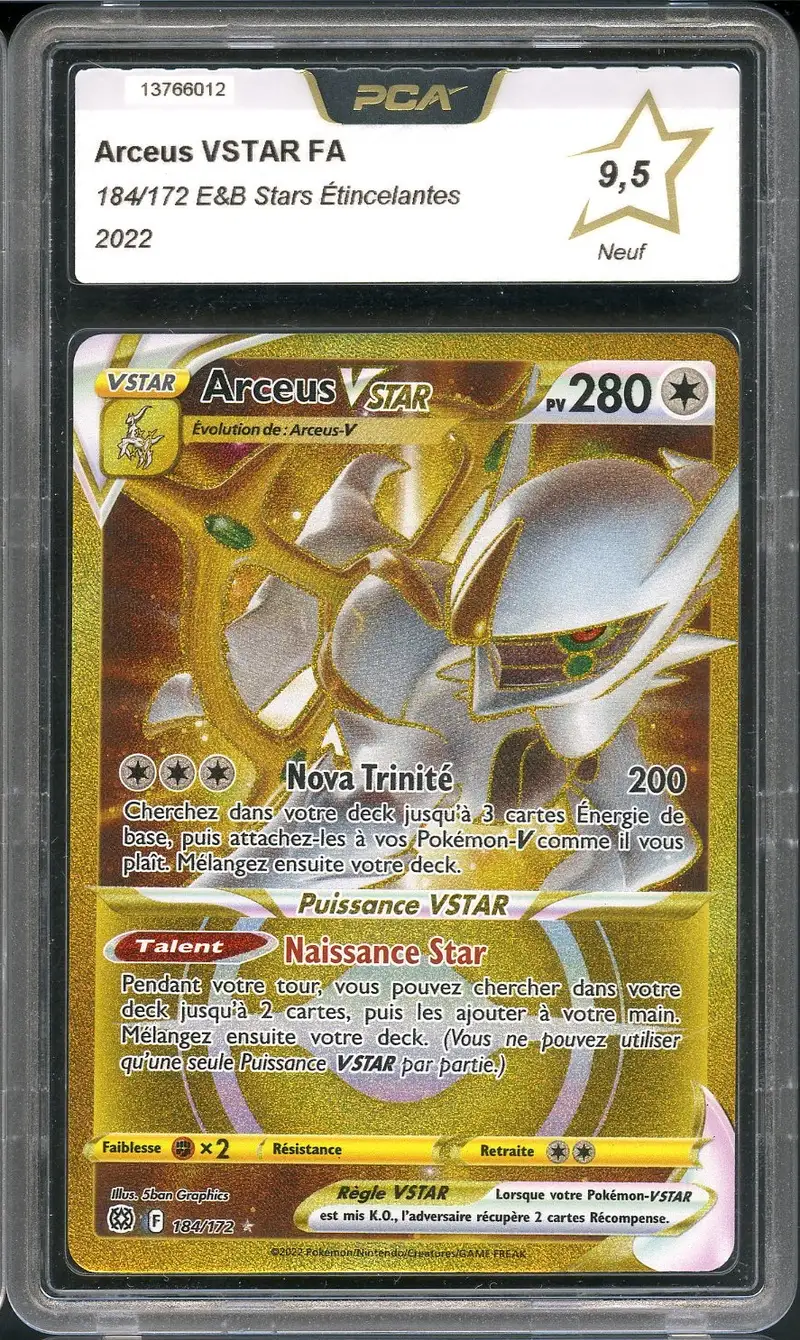 PCA 9.5 Arceus VStar Gold