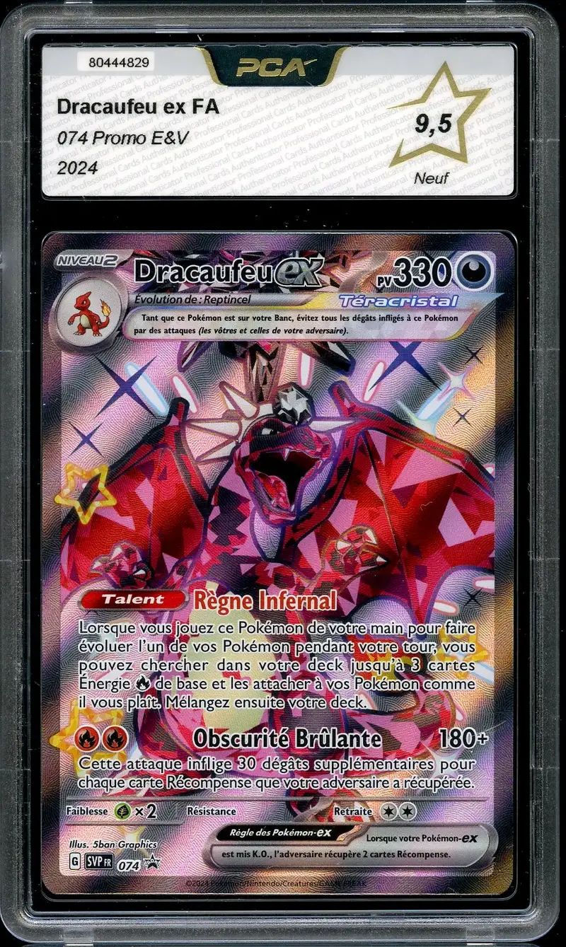 PCA 9.5 Dracaufeu Ex