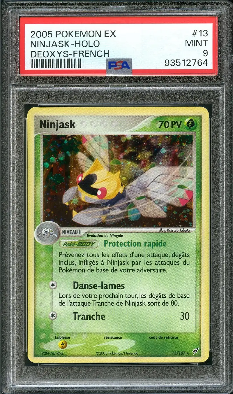 PSA 9 Ninjask Holo