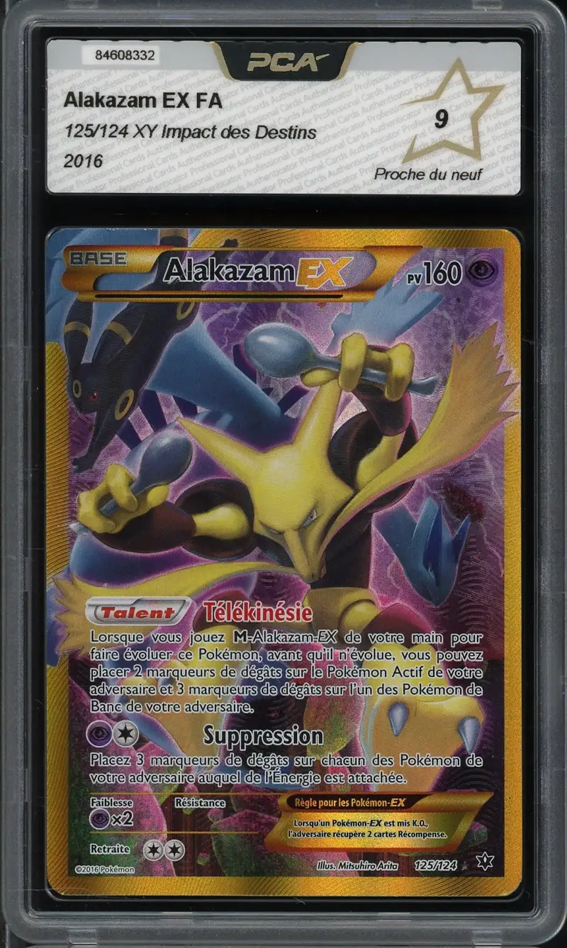 PCA 9 Alakazam Ex Gold