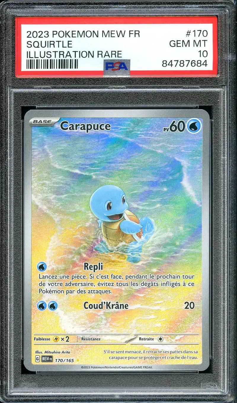 PSA 10 Carapuce