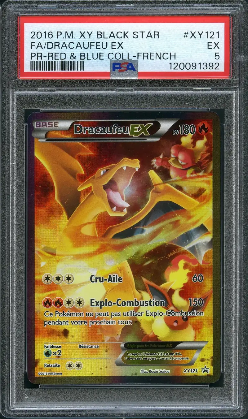 PSA 5 Dracaufeu Ex
