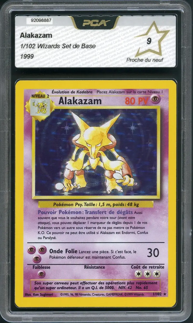 PCA 9 Alakazam Holo