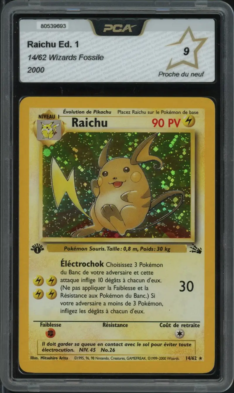 PCA 9 Raichu Holo