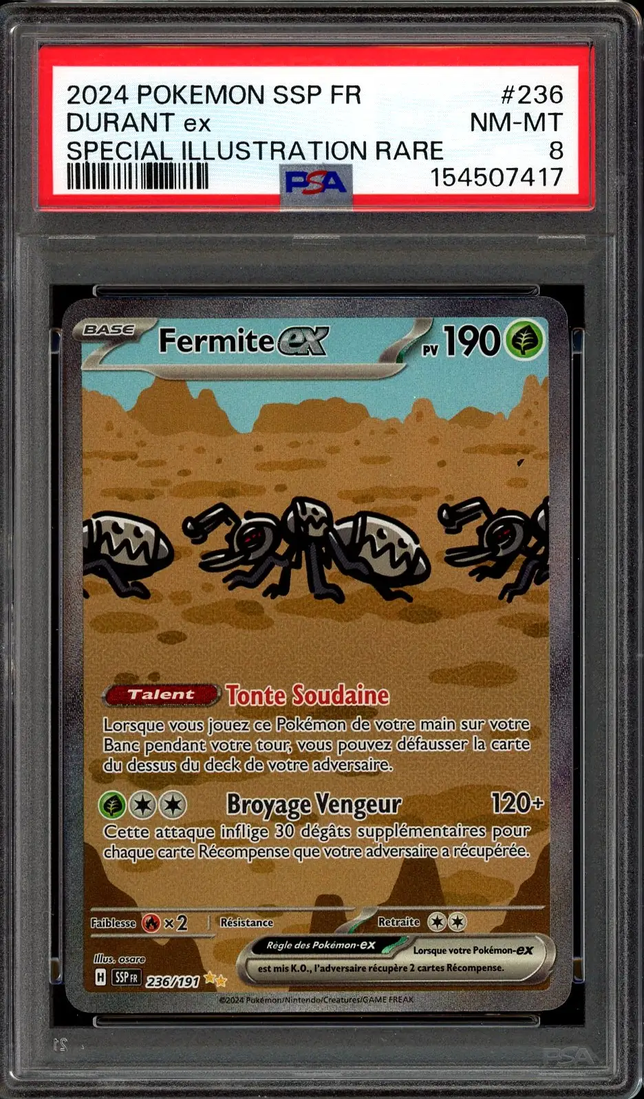 PSA 8 Fermite Ex