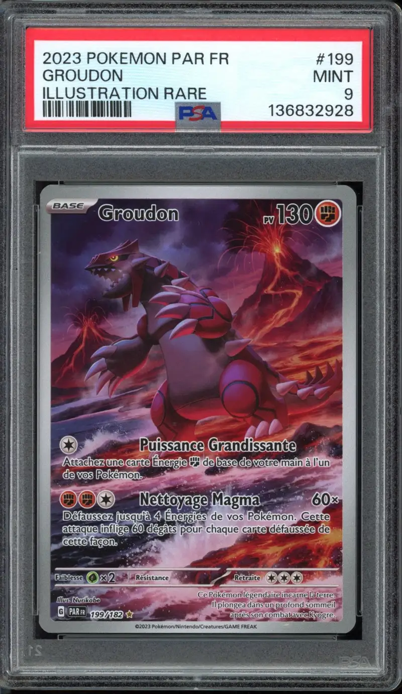 PSA 9 Groudon