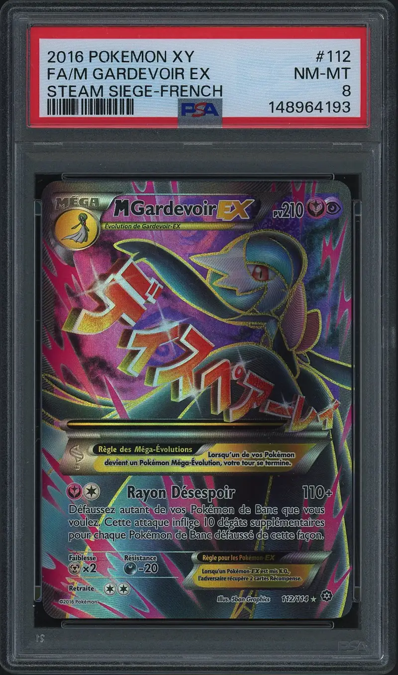 PSA 8 Méga Gardevoir Ex