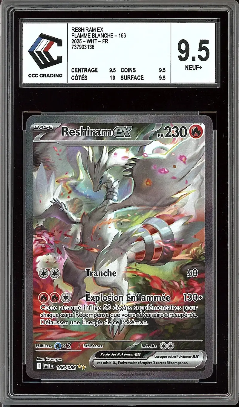 CCC 9.5 Reshiram Ex