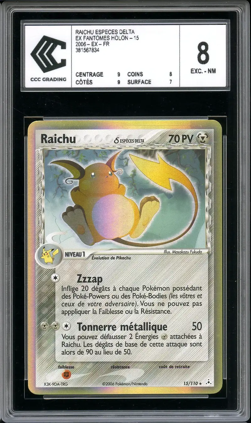 CCC 8 Raichu Holo
