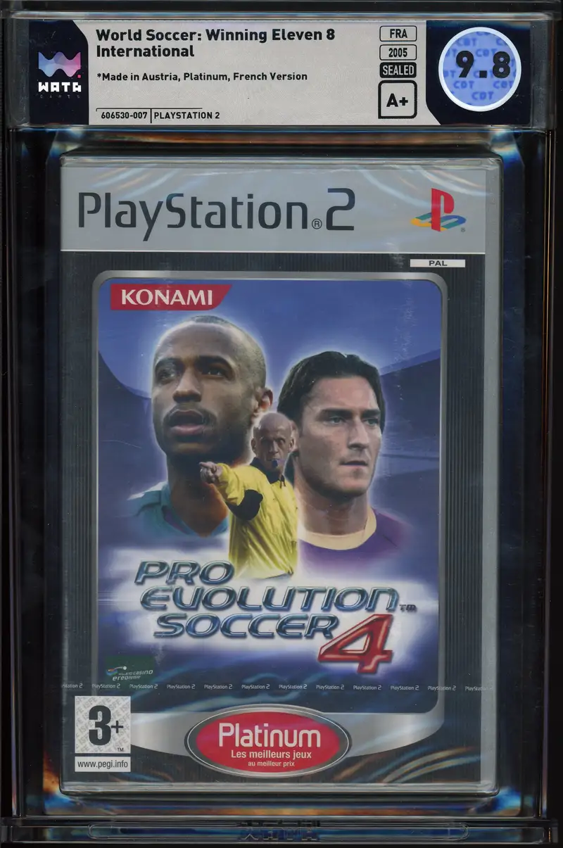 WATA 9.8 Pro Evolution Soccer 4