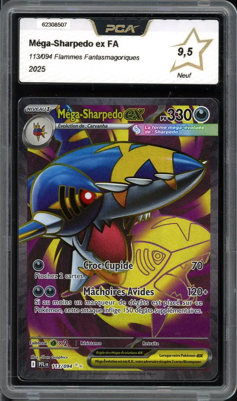 PCA 9.5 Méga-Sharpedo Ex