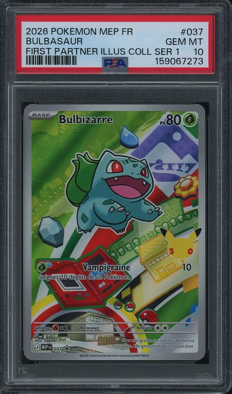 PSA 10 Bulbizarre
