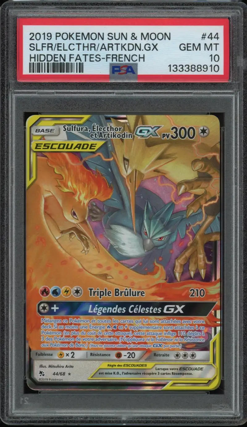 PSA 10 Sulfura, Électhor et Artikodin Gx