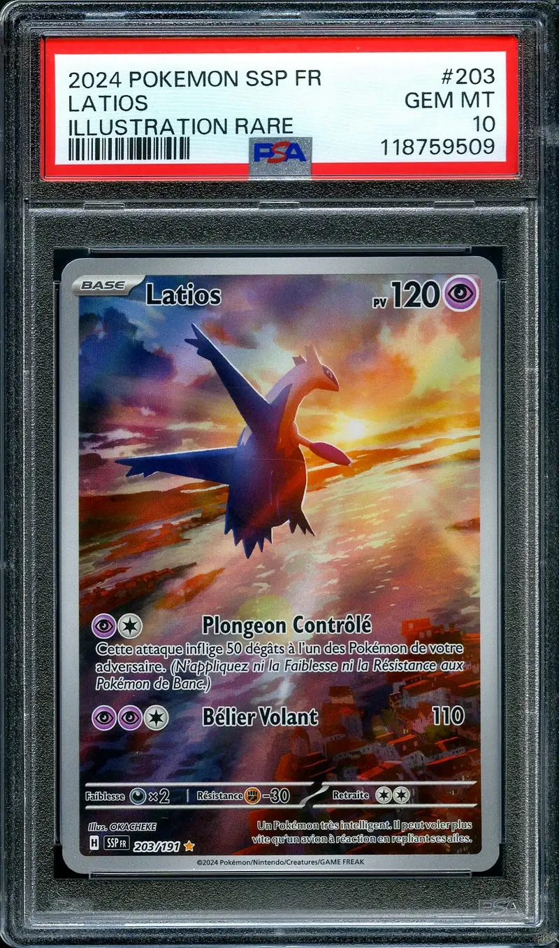 PSA 10 Latios