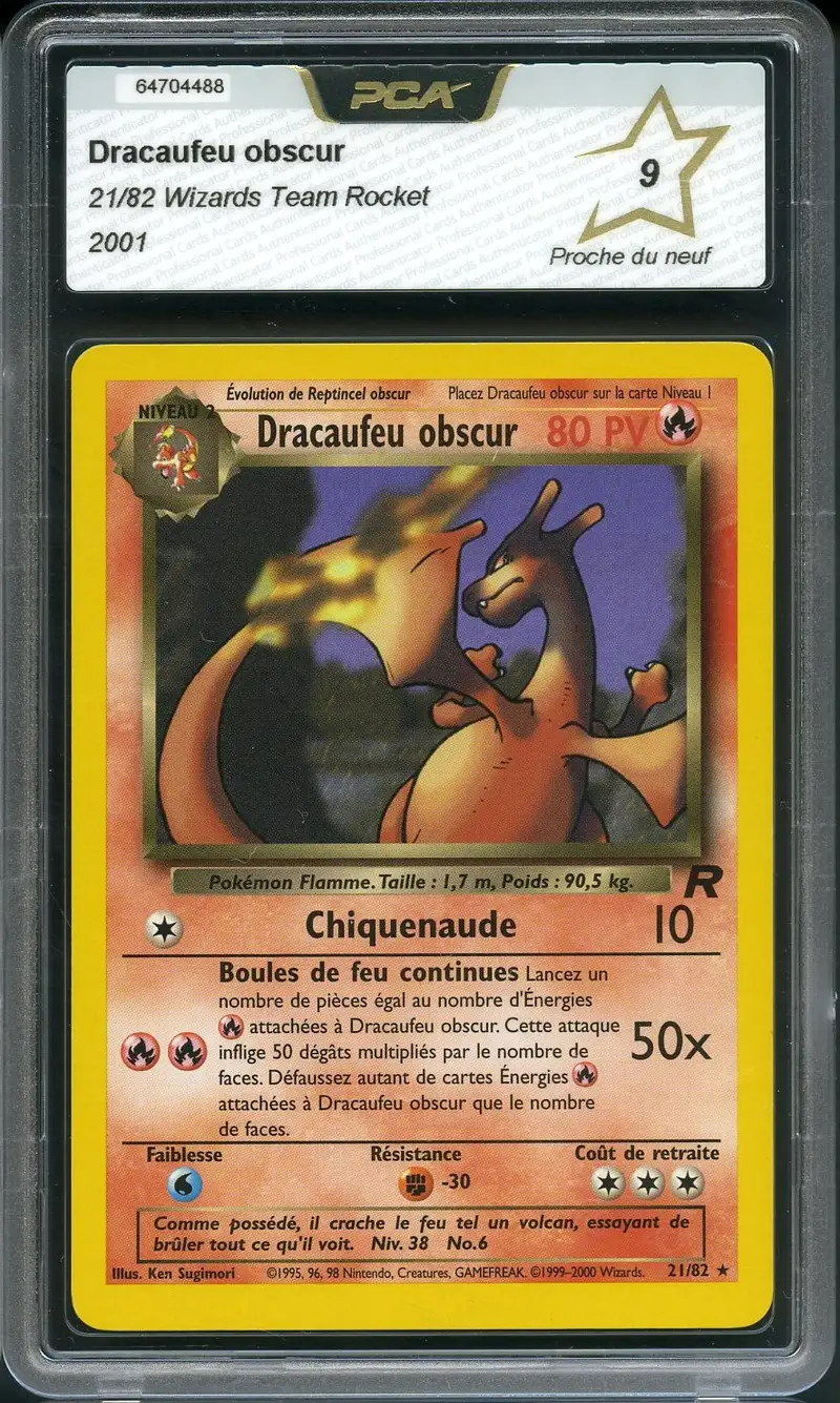 PCA 9 Dracaufeu Obscur
