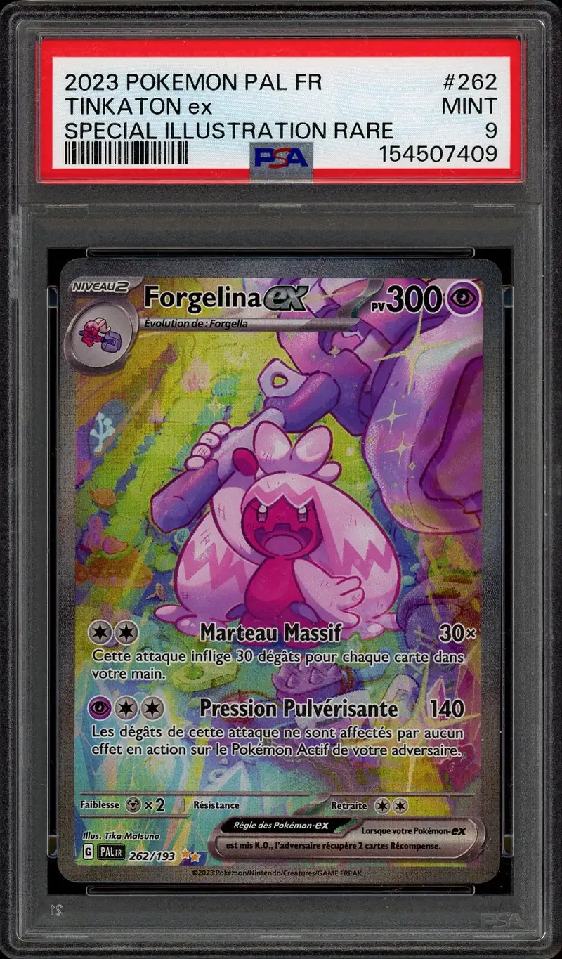 PSA 9 Forgelina Ex