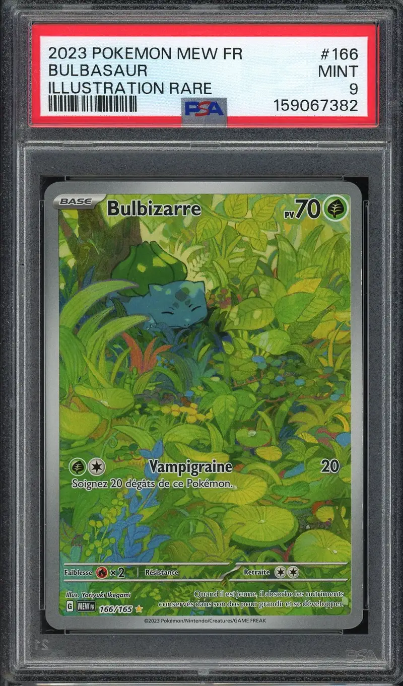 PSA 9 Bulbizarre