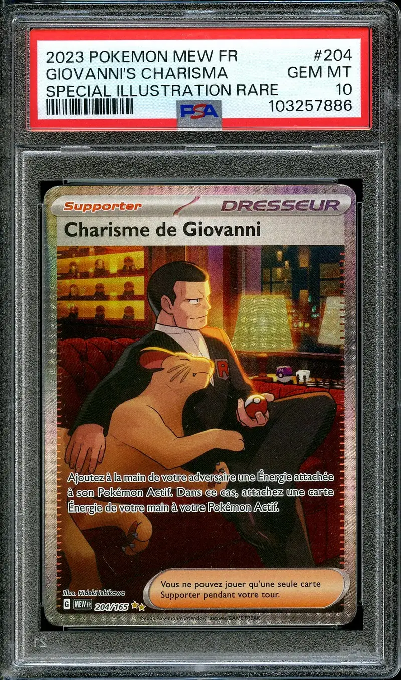 PSA 10 Charisme de Giovanni
