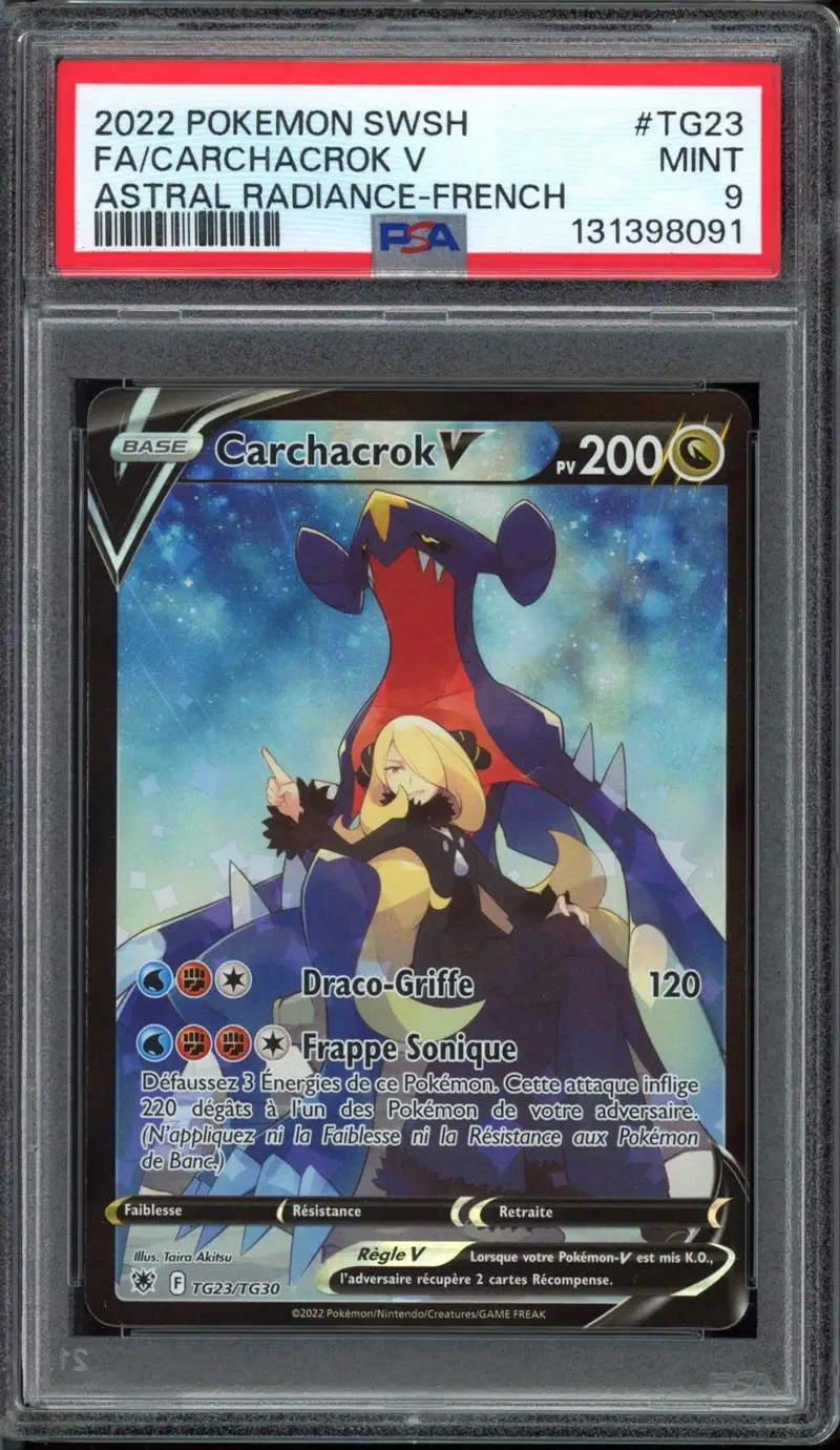PSA 9 Carchacrok V