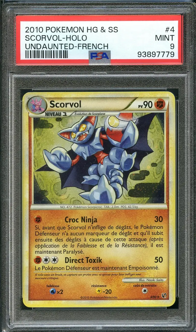 PSA 9 Scorvol Holo