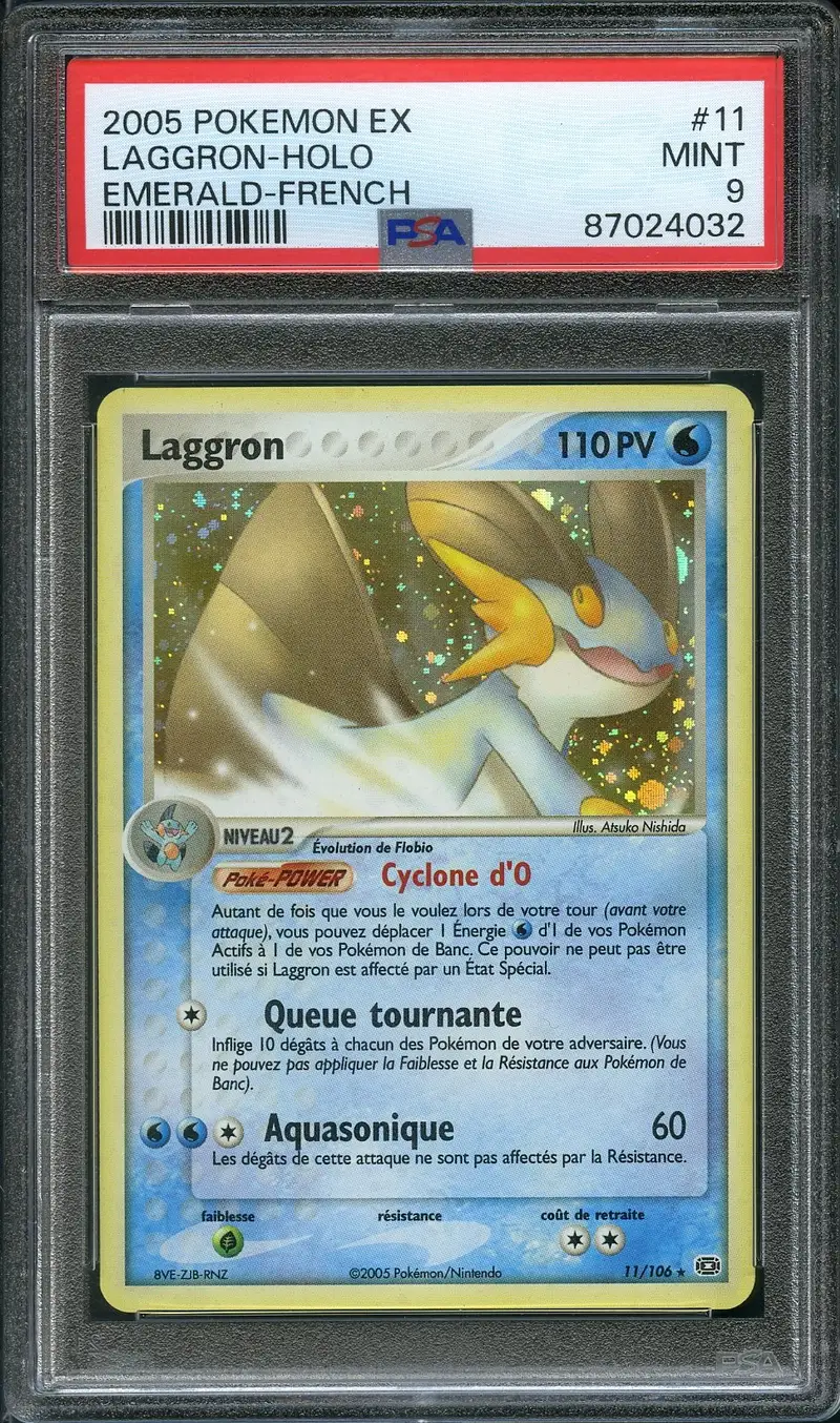 PSA 9 Laggron Holo