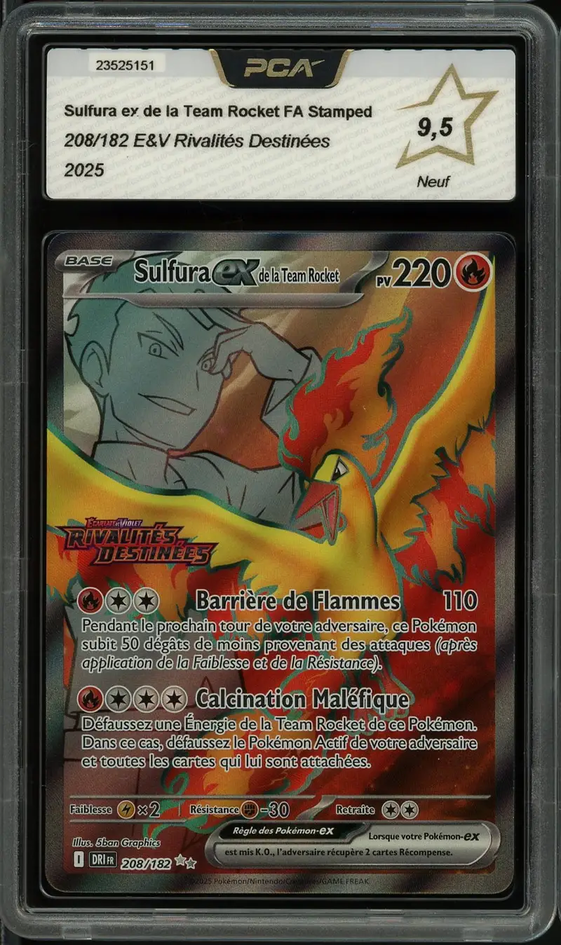 PCA 9.5 Sulfura Ex de la Team Rocket