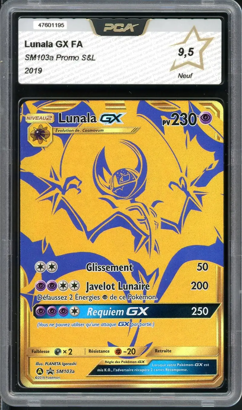 PCA 9.5 Lunala Gx Gold