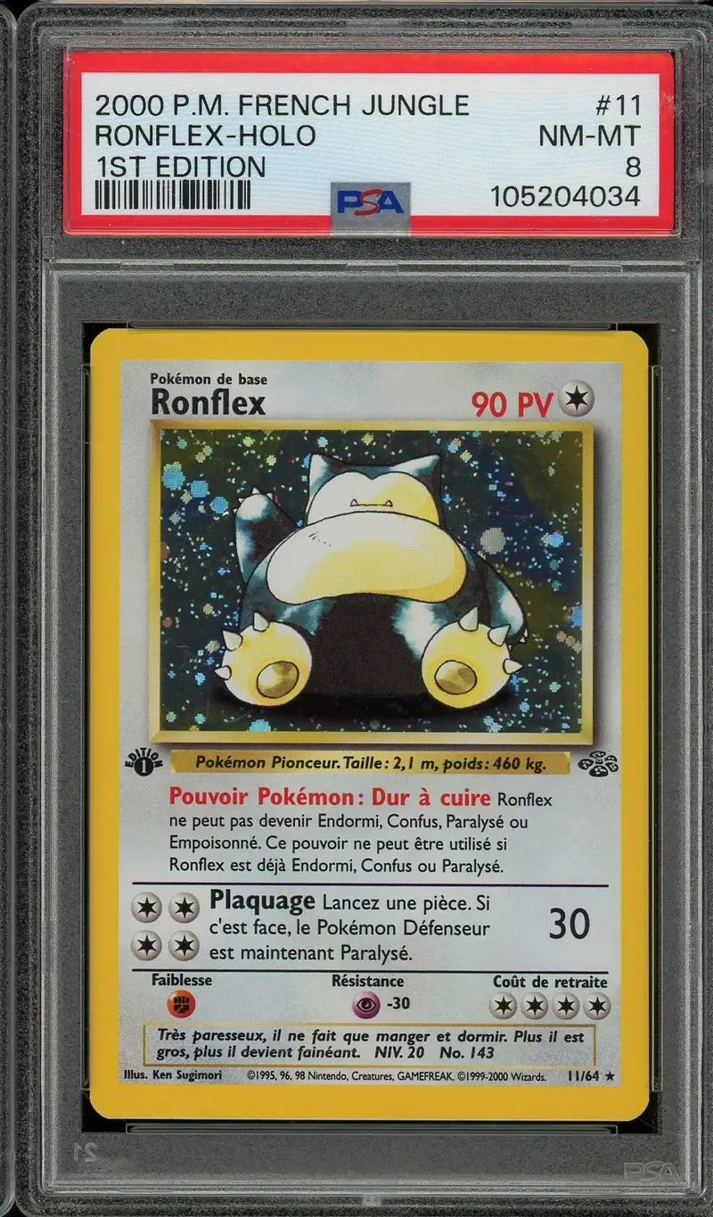 PSA 8 Ronflex Holo