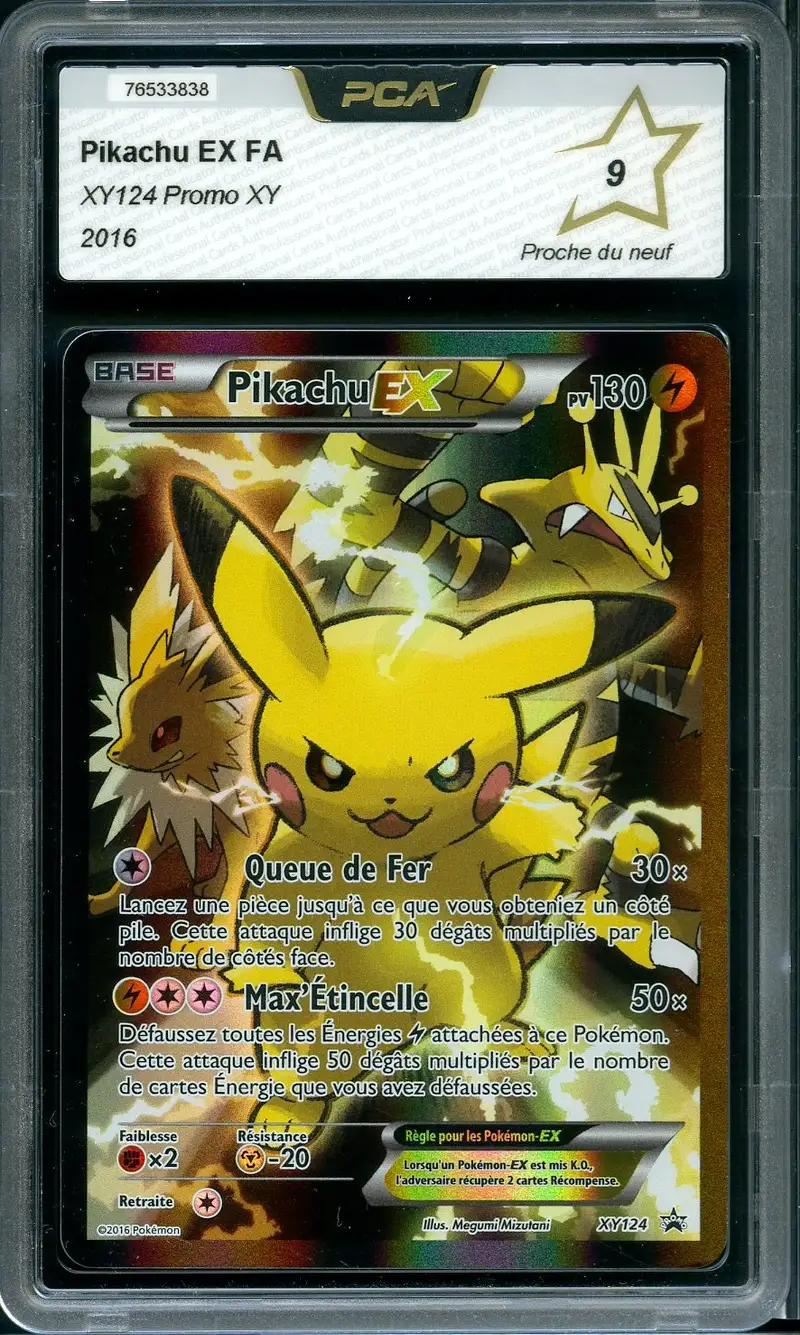 PCA 9 Pikachu Ex