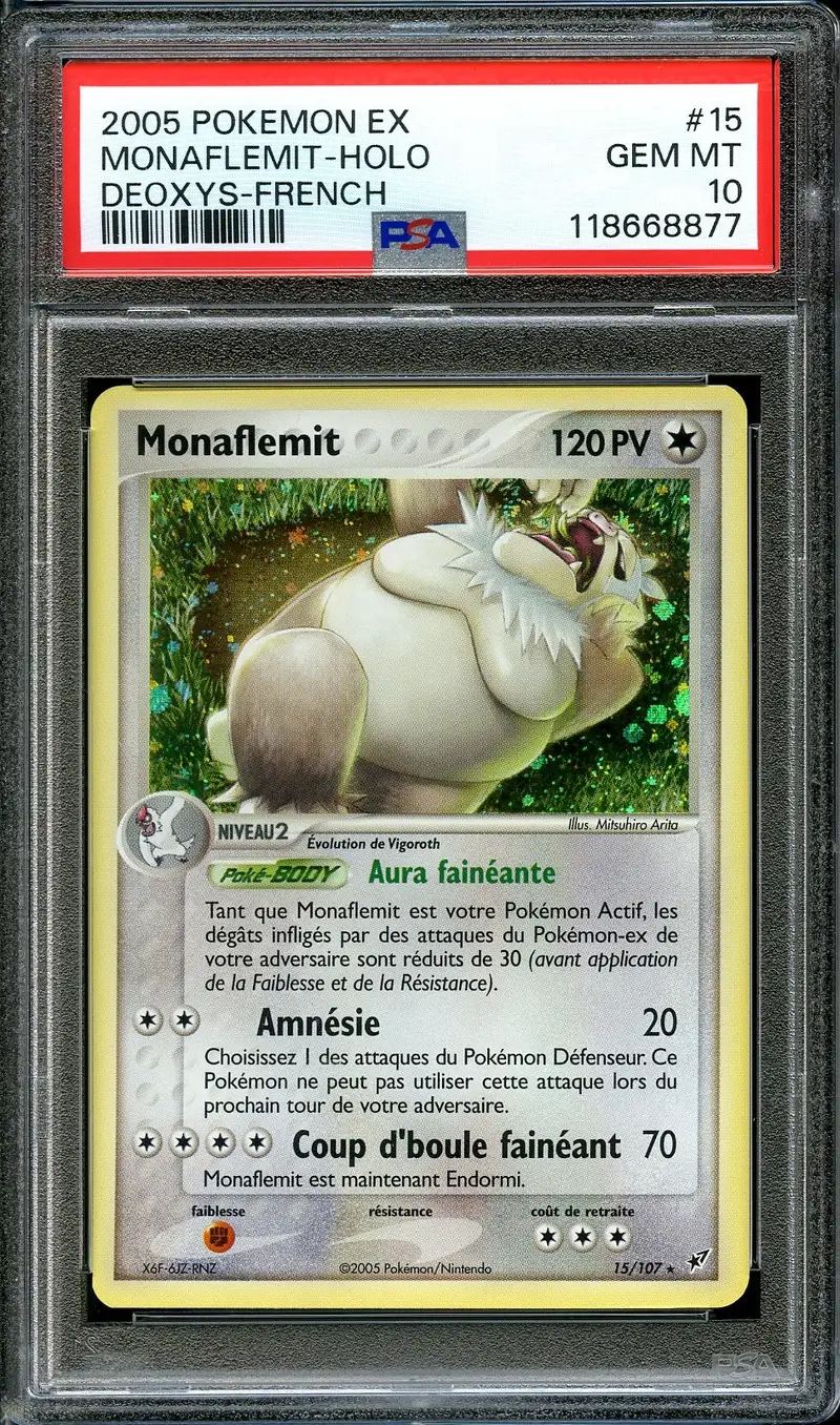 PSA 10 Monaflèmit Holo