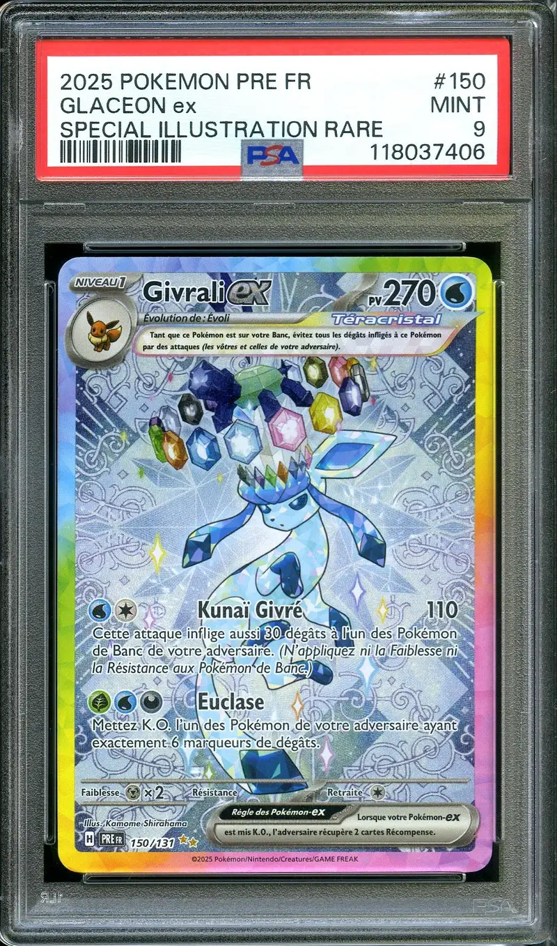 PSA 9 Givrali Ex