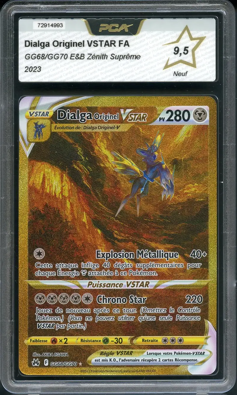 PCA 9.5 Dialga Originel VStar Gold