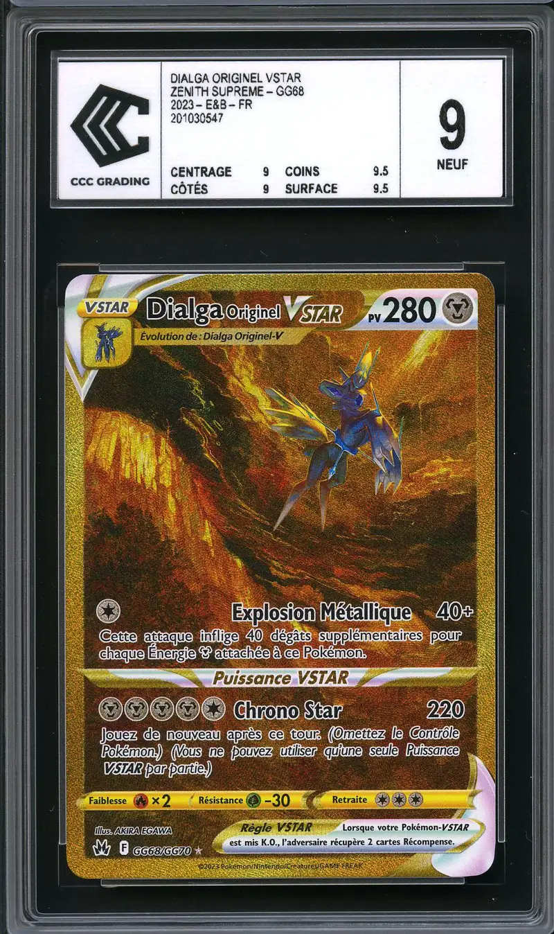 CCC 9 Dialga Originel VStar Gold