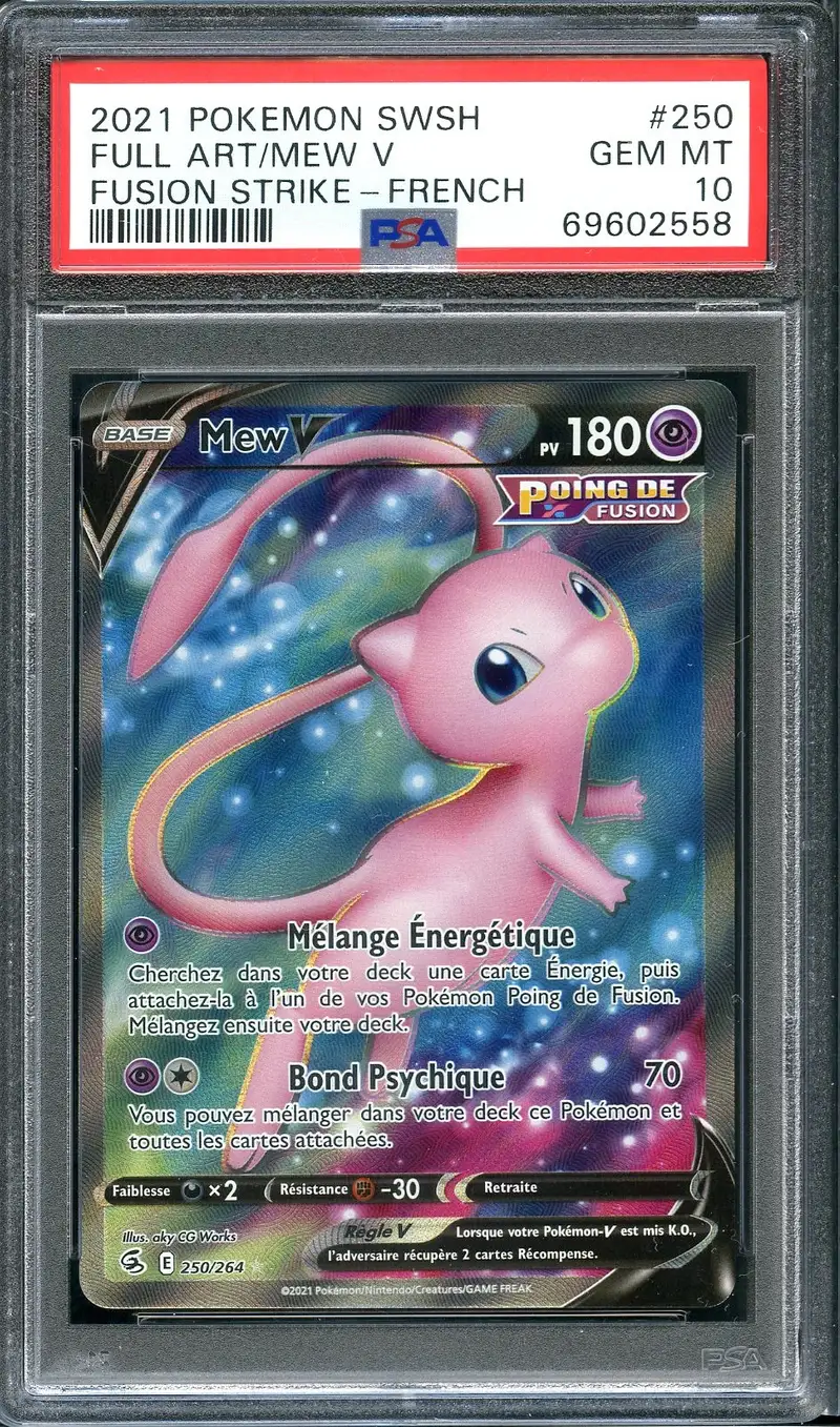 PSA 10 Mew V