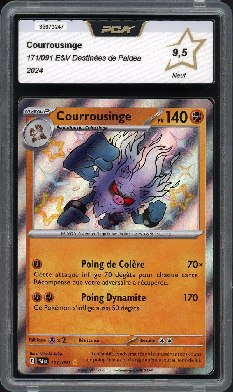PCA 9.5 Courrousinge Shiny