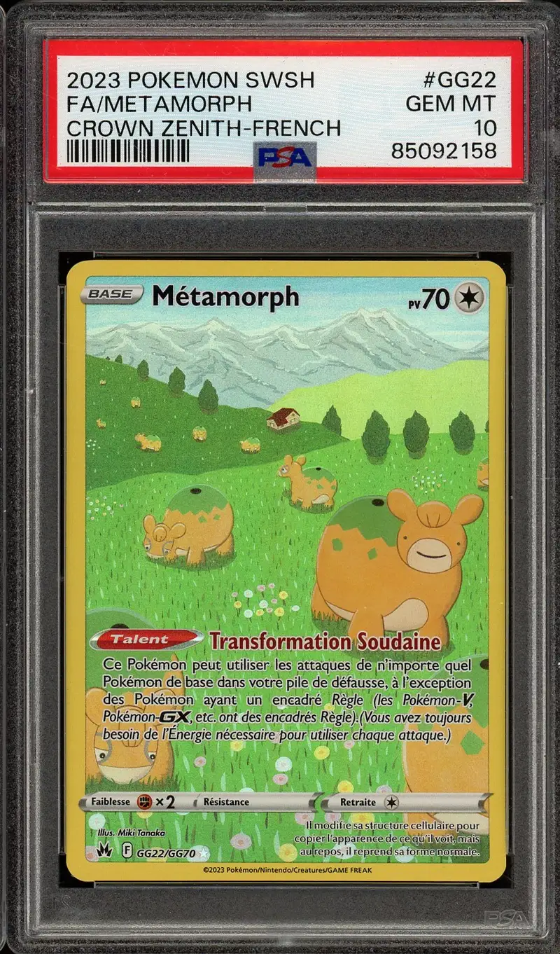 PSA 10 Métamorph (Chamallot)
