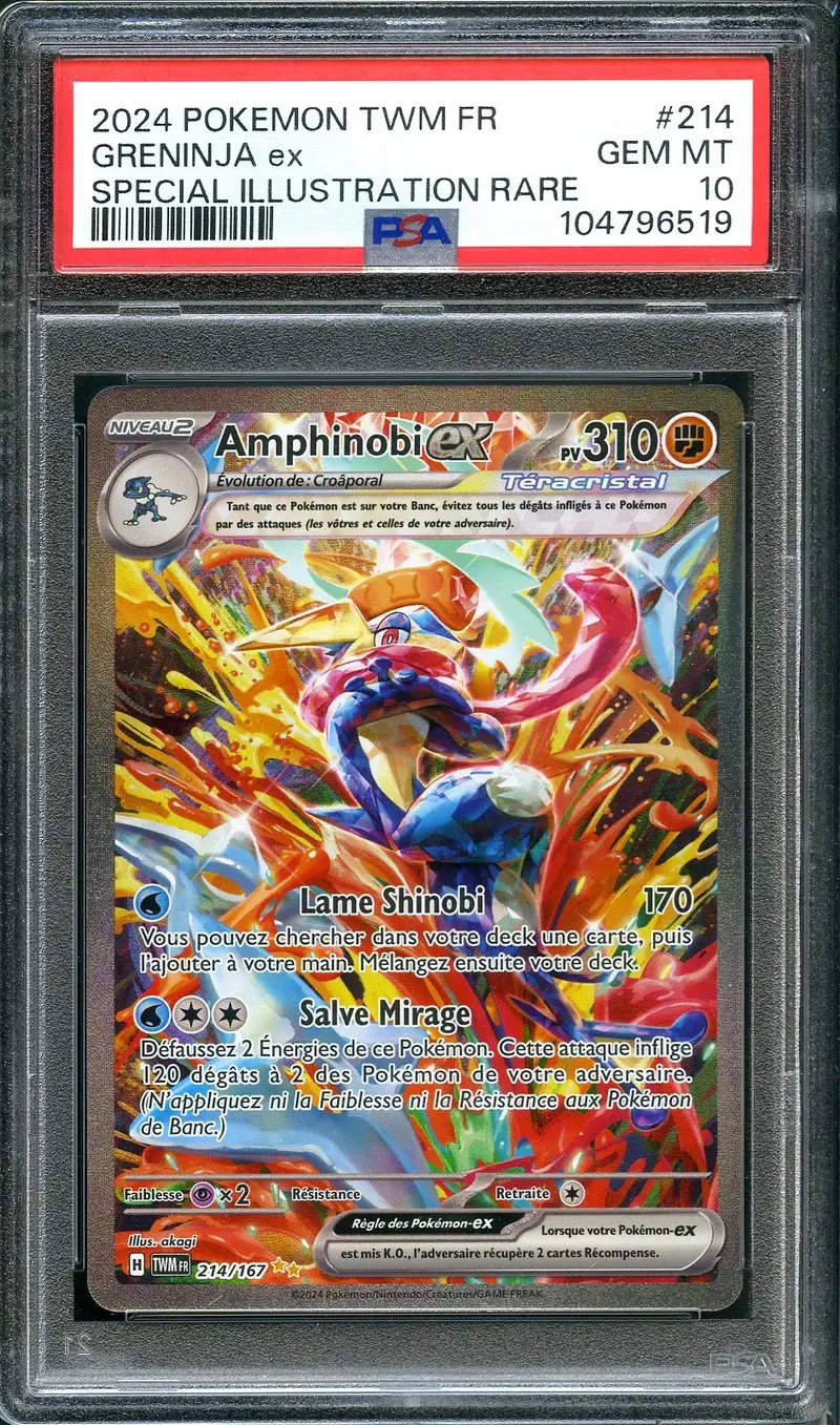 PSA 10 Amphinobi Ex