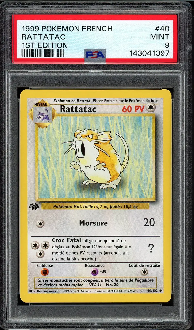 PSA 9 Rattatac