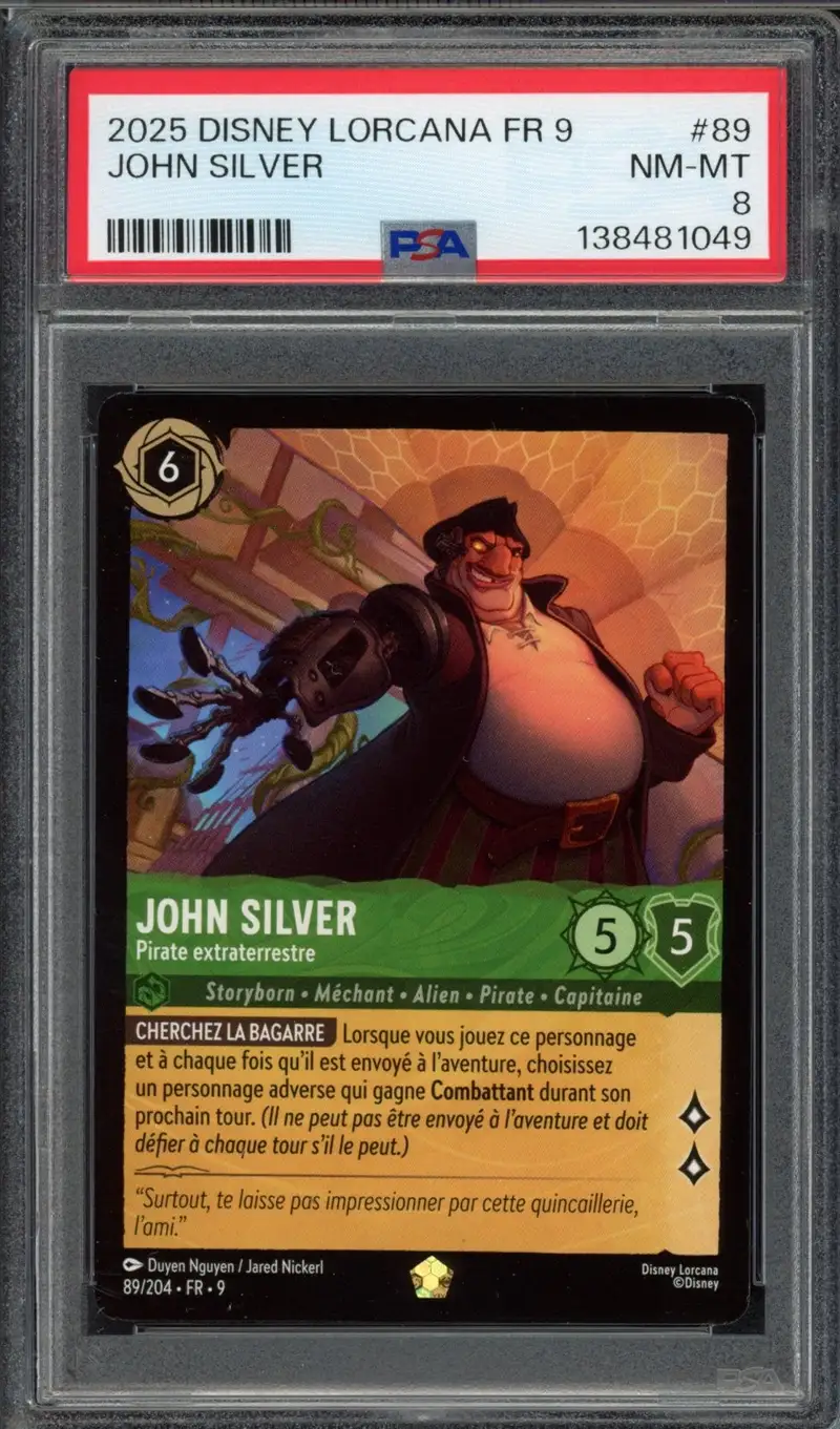 PSA 8 John Silver