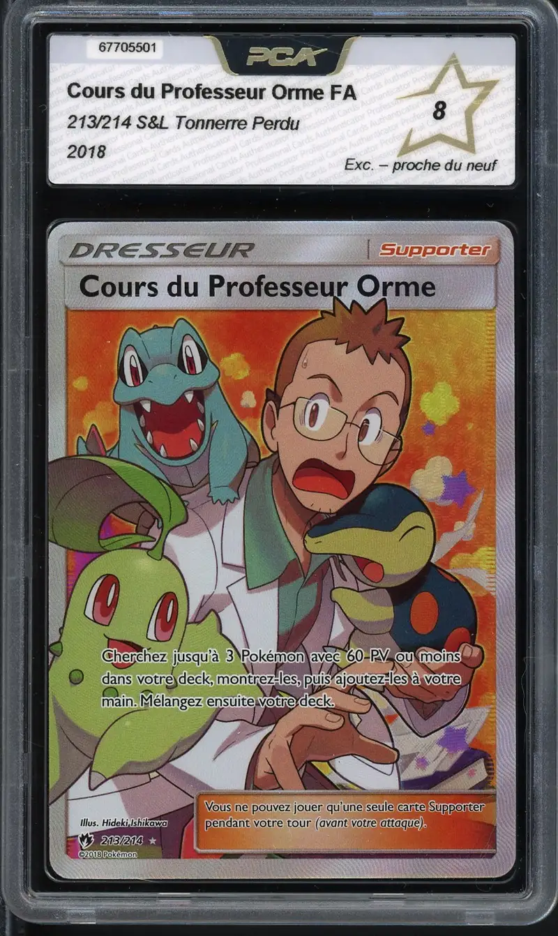 PCA 8 Cours du Professeur Orme