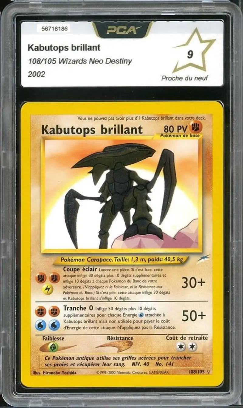 PCA 9 Kabutops Brillant
