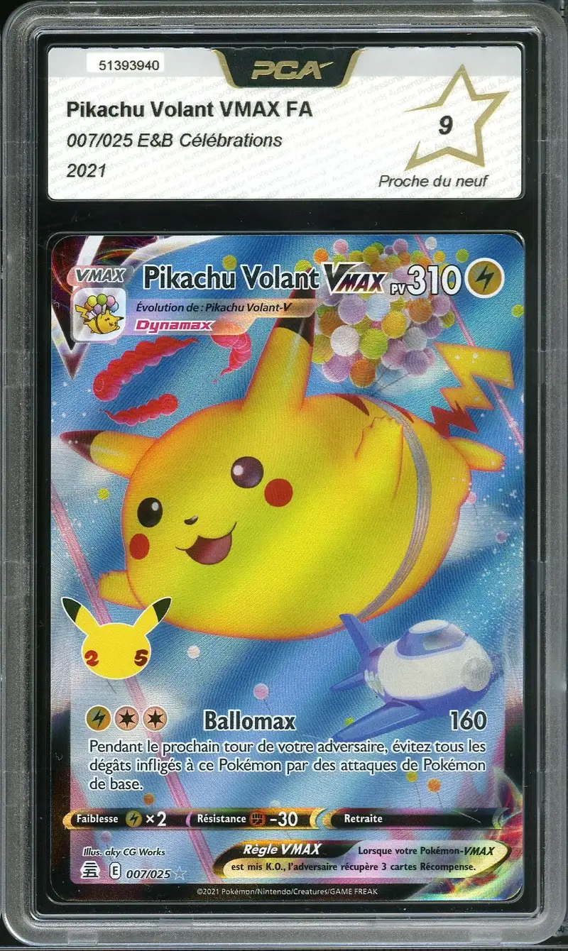 PCA 9 Pikachu Volant VMax