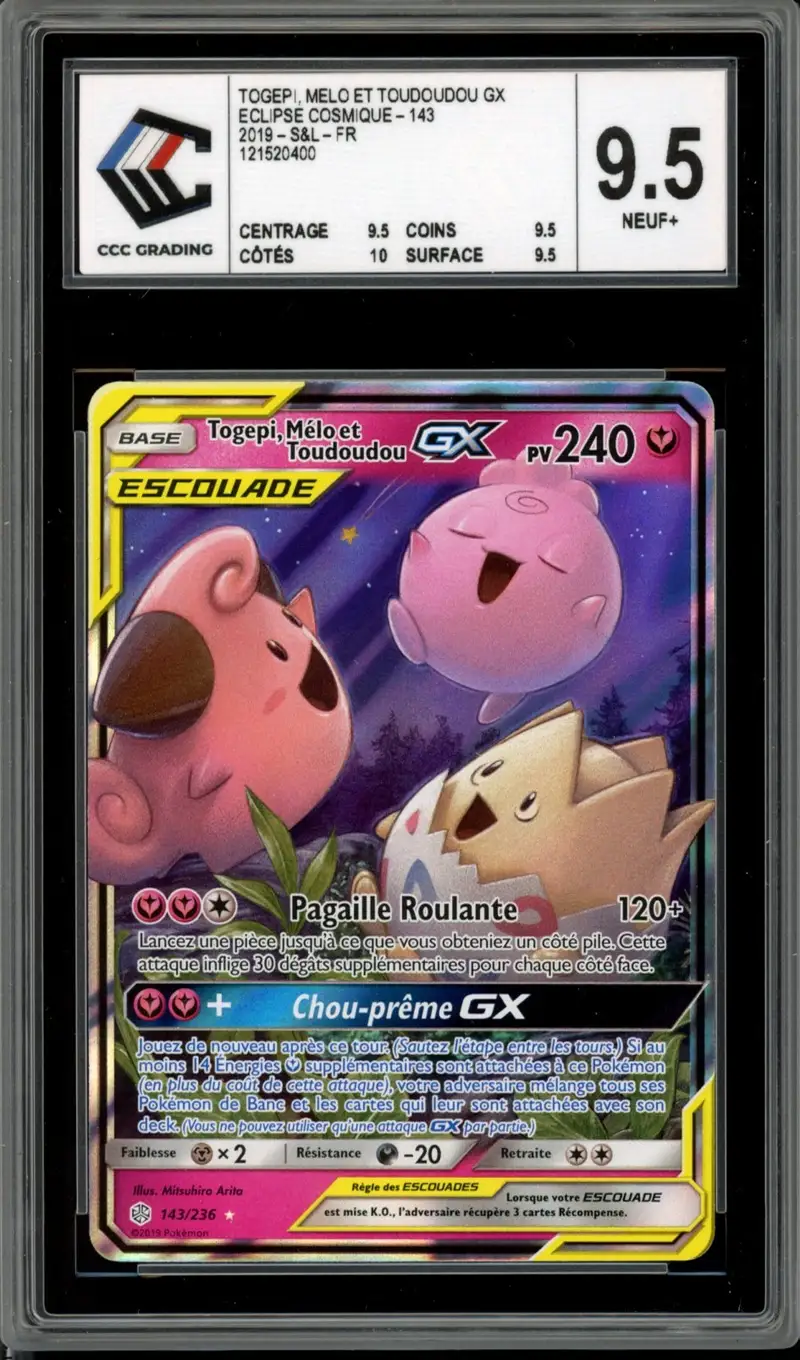 CCC 9.5 Togepi, Mélo et Toudoudou Gx