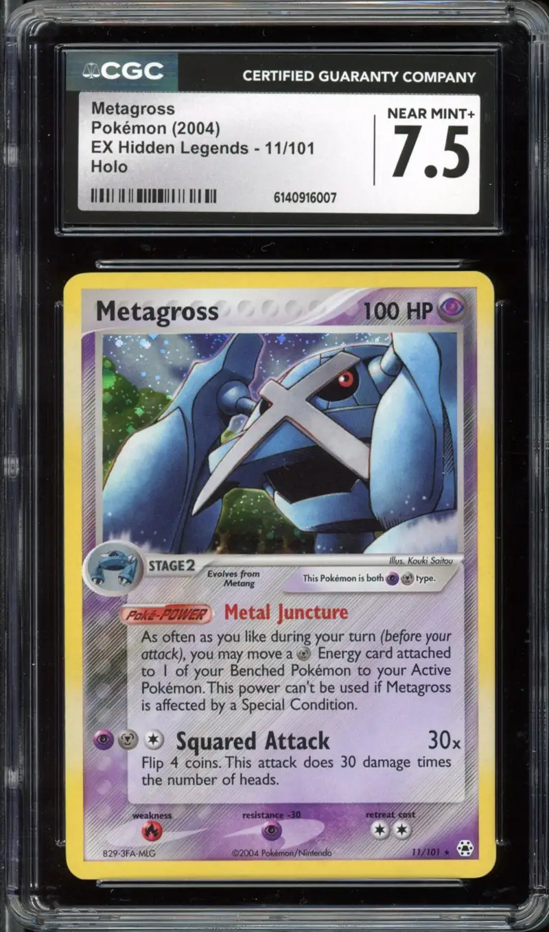 CGC 7.5 Metagross Holo