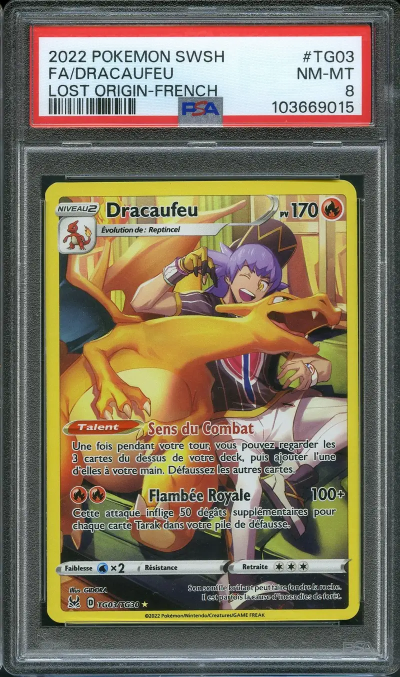 PSA 8 Dracaufeu