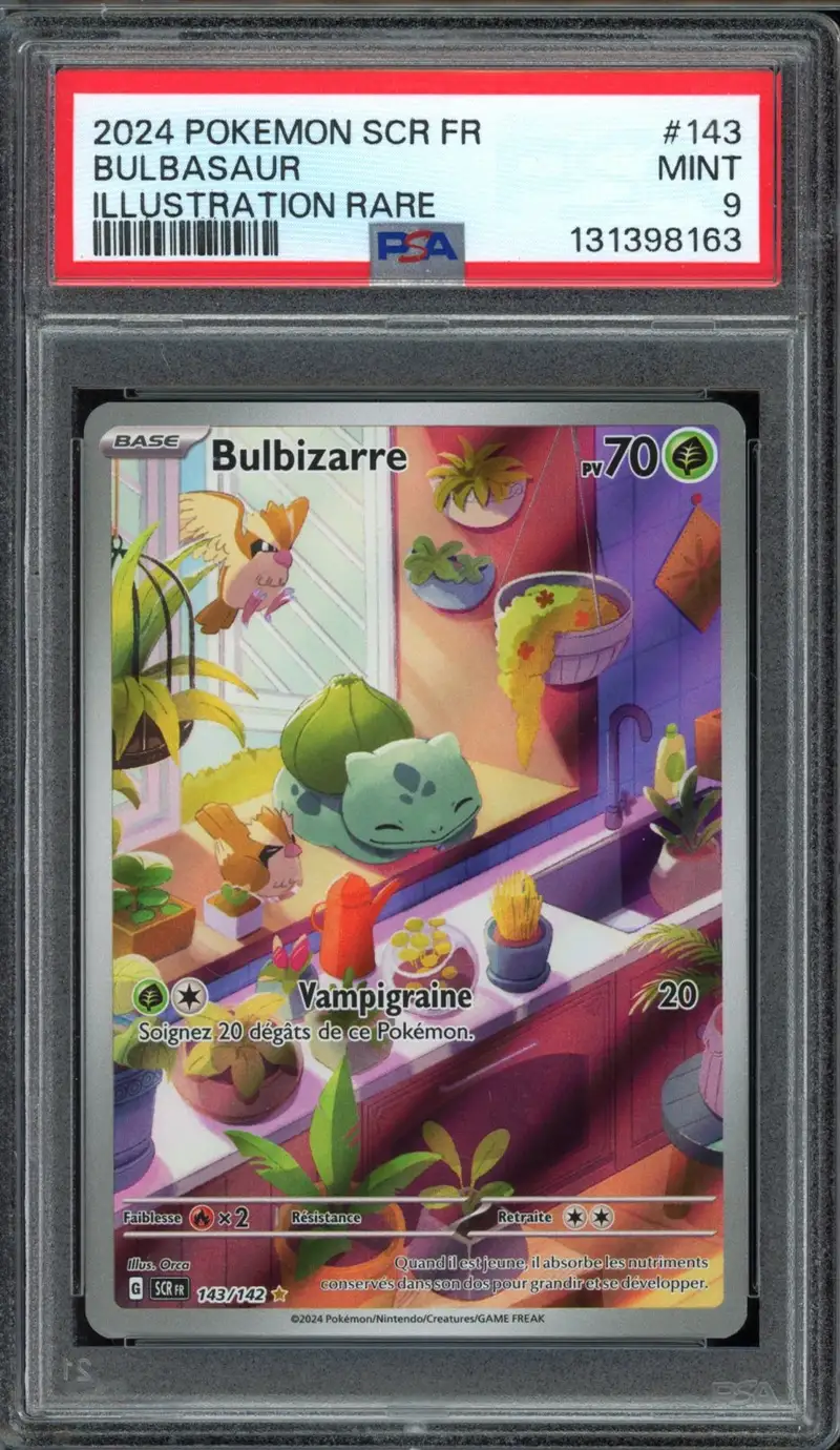 PSA 9 Bulbizarre