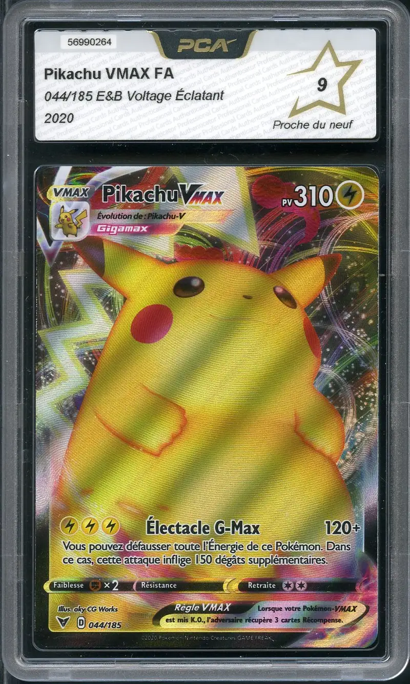 PCA 9 Pikachu VMax